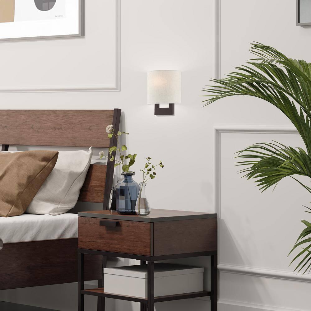 Livex Lighting Hayworth 1 - Light Wall Light in  Bronze