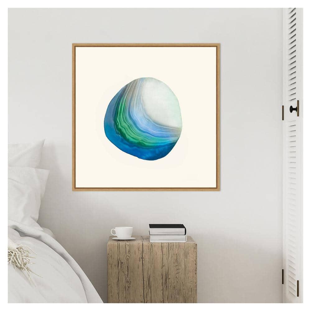 Amanti Art 30"x30" Metamorphism III by Jacob Q Framed Canvas Wall Art Print