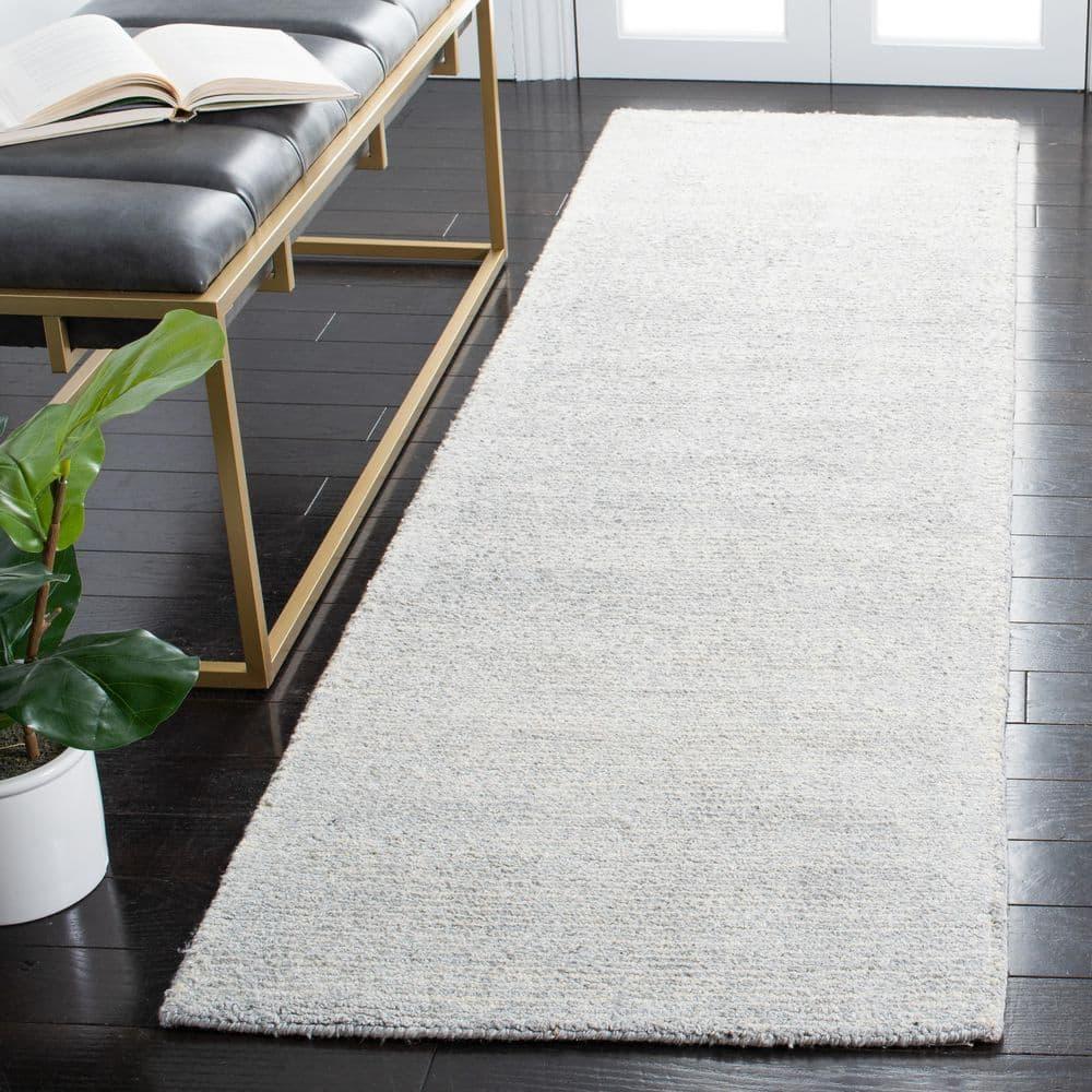 Himalaya HIM153 Hand Tufted Runner Rug - Silver - 2'3"x8' - Safavieh.