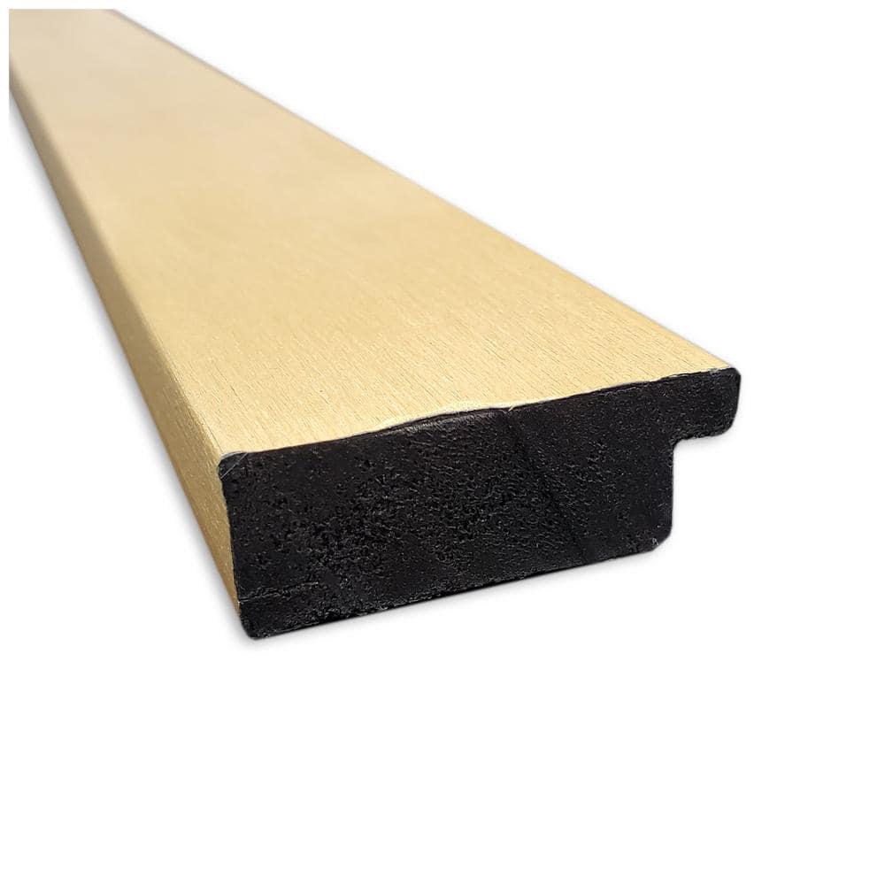 Amanti Art Grace Brushed Gold Framed Wall Mirror - 19.50 x 23.50 in