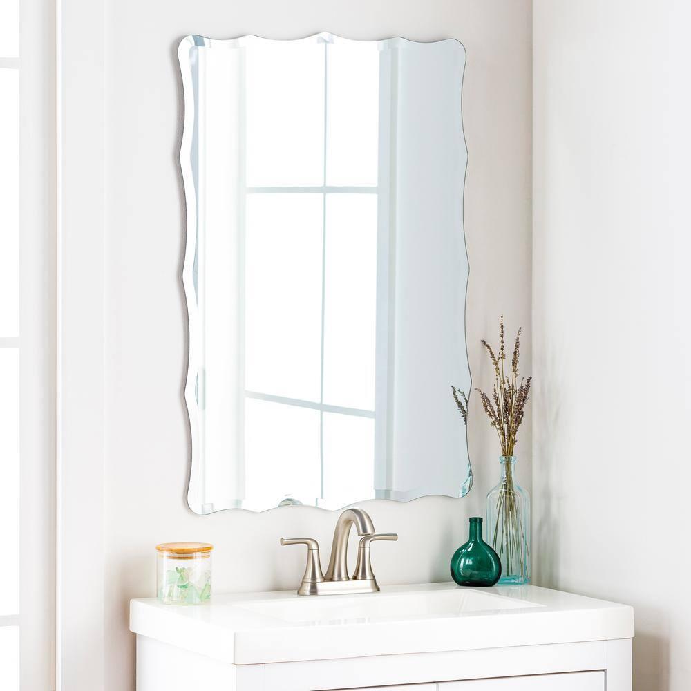 Willa Arlo™ Interiors Schulenburg Modern & Contemporary Frameless Accent Vanity Mirror
