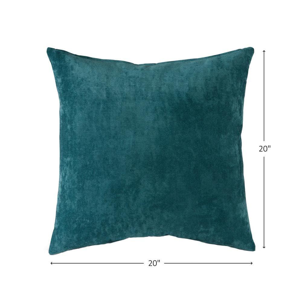 Velvet Polyester Throw Pillow