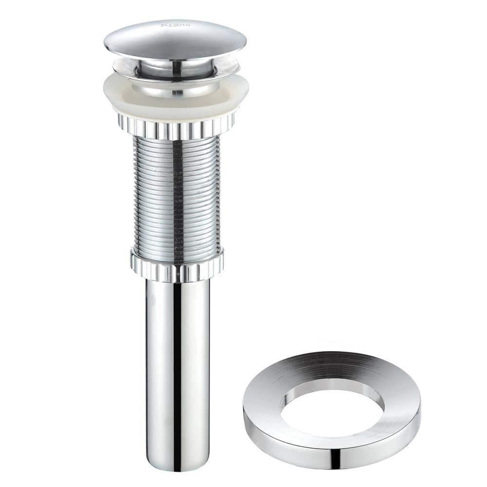 Glass Circular Vessel Bathroom Sink with Faucet