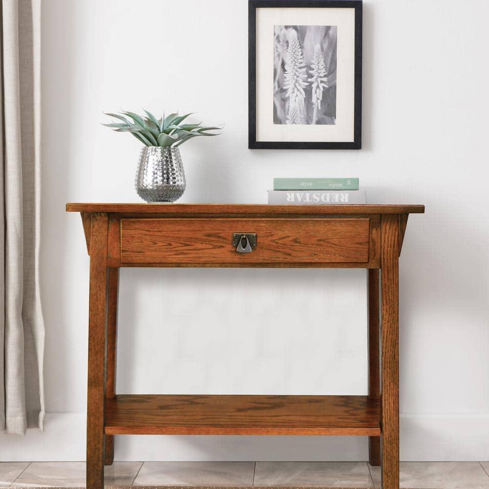 Favorite Finds Mission Hall Stand Russet Finish - Leick Home