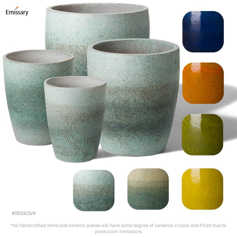 Highland Dunes Esha Handmade Ceramic Pot Planter