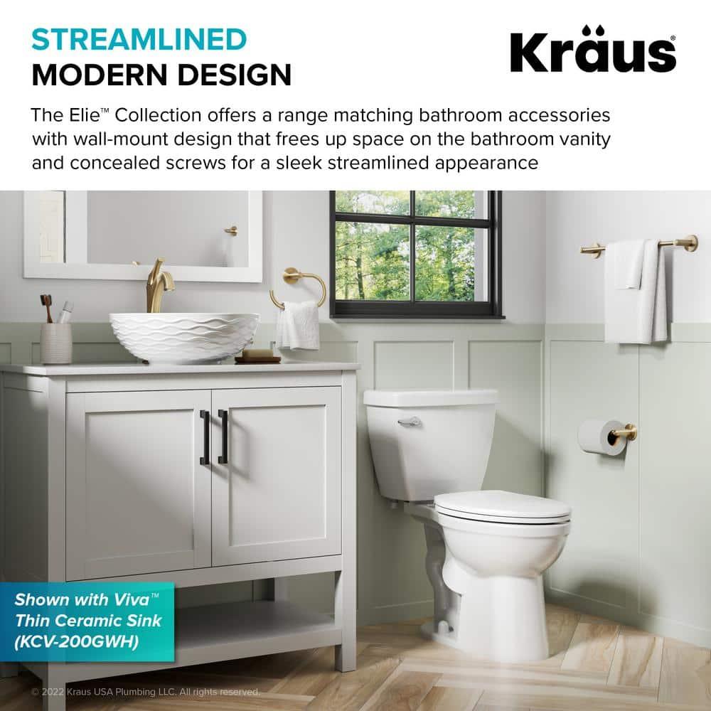 Kraus Elie Triangle Metal Corner Shelf