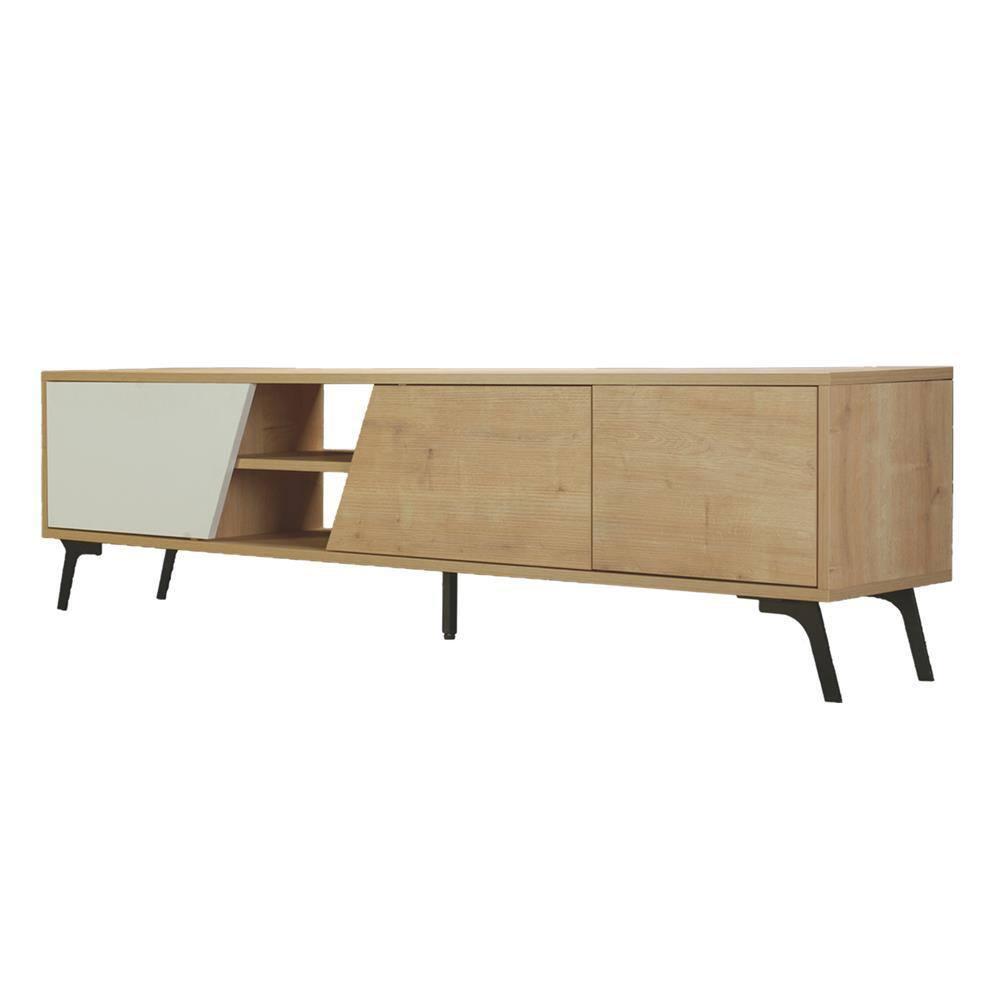 Niche TV Stand for TVs up to 70" Light Oak