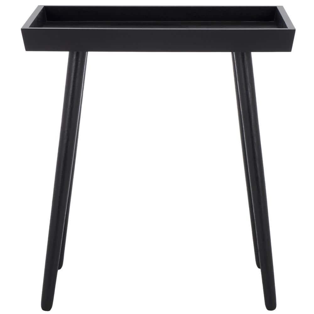 Nonie Tray Accent Table - Black - Safavieh