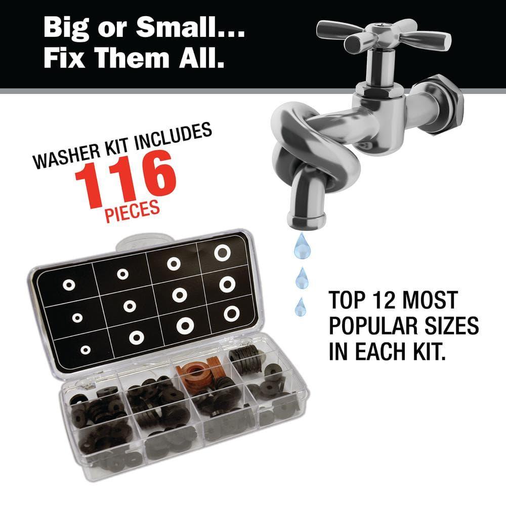 Danco Assorted Washer Pro-Pack, 116 Pack (10875)