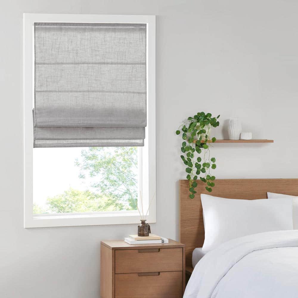 Kyler Linen Blend Light Filtering Roman Shade