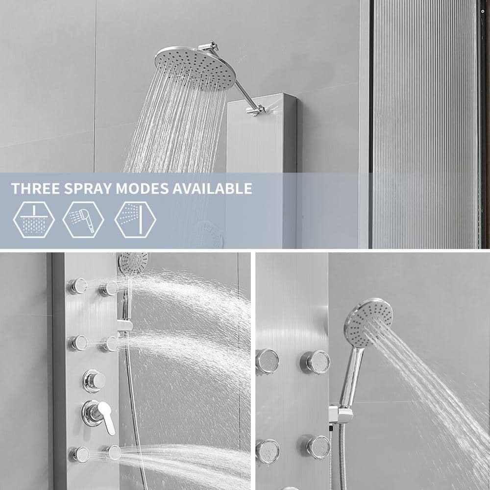 60.55'' Shower Panel with Adjustable Shower Head