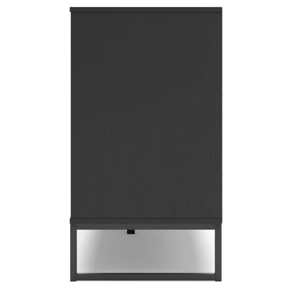 Signature Design by Ashley Socalle 6 Drawer Dresser, Black