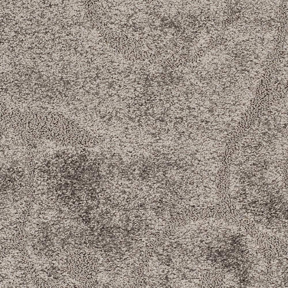Florida Shag SG455 Power Loomed Indoor Area Rug - Grey - 5'3"x7'6" - Safavieh.