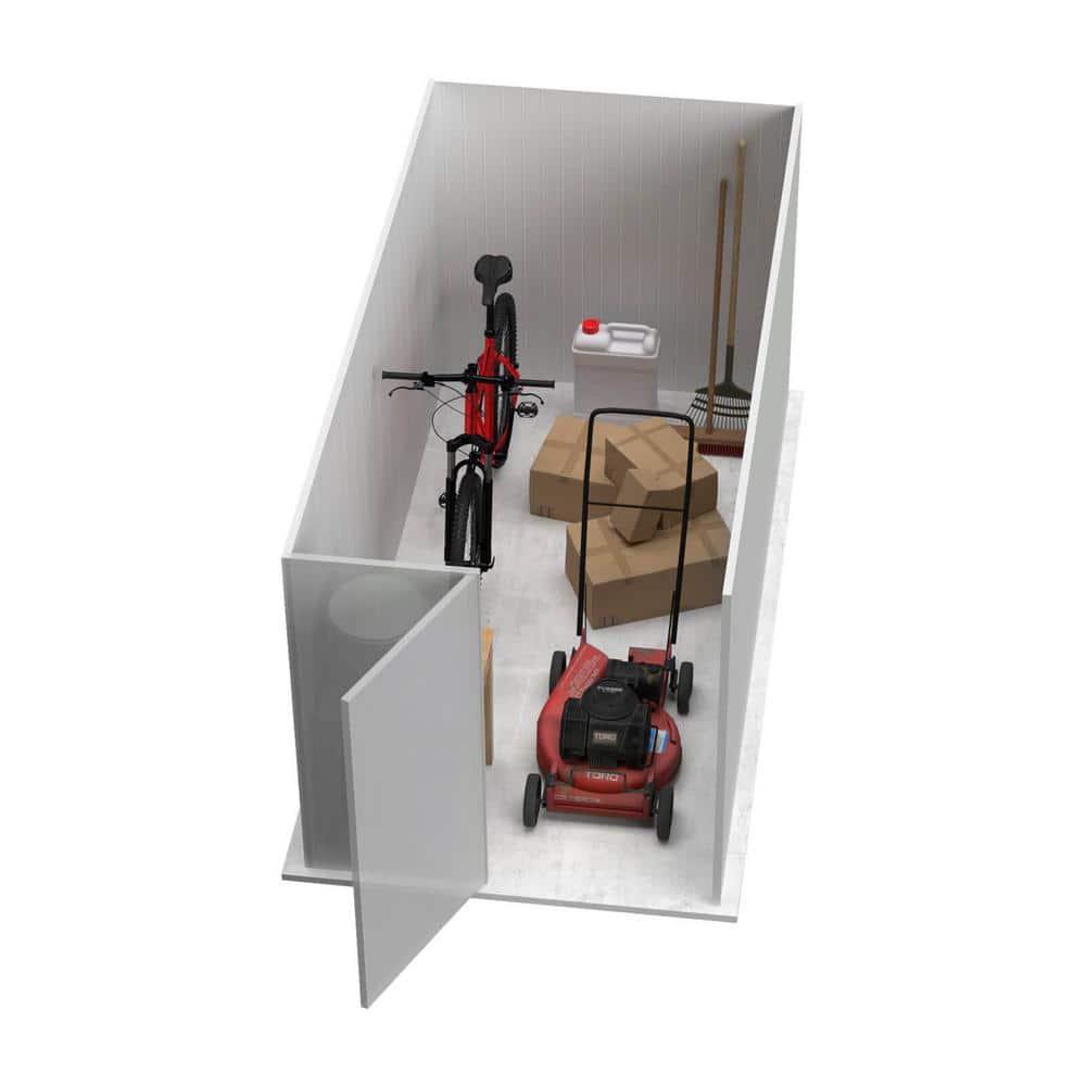 Absco Durango Galvanized Steel Storage Shed