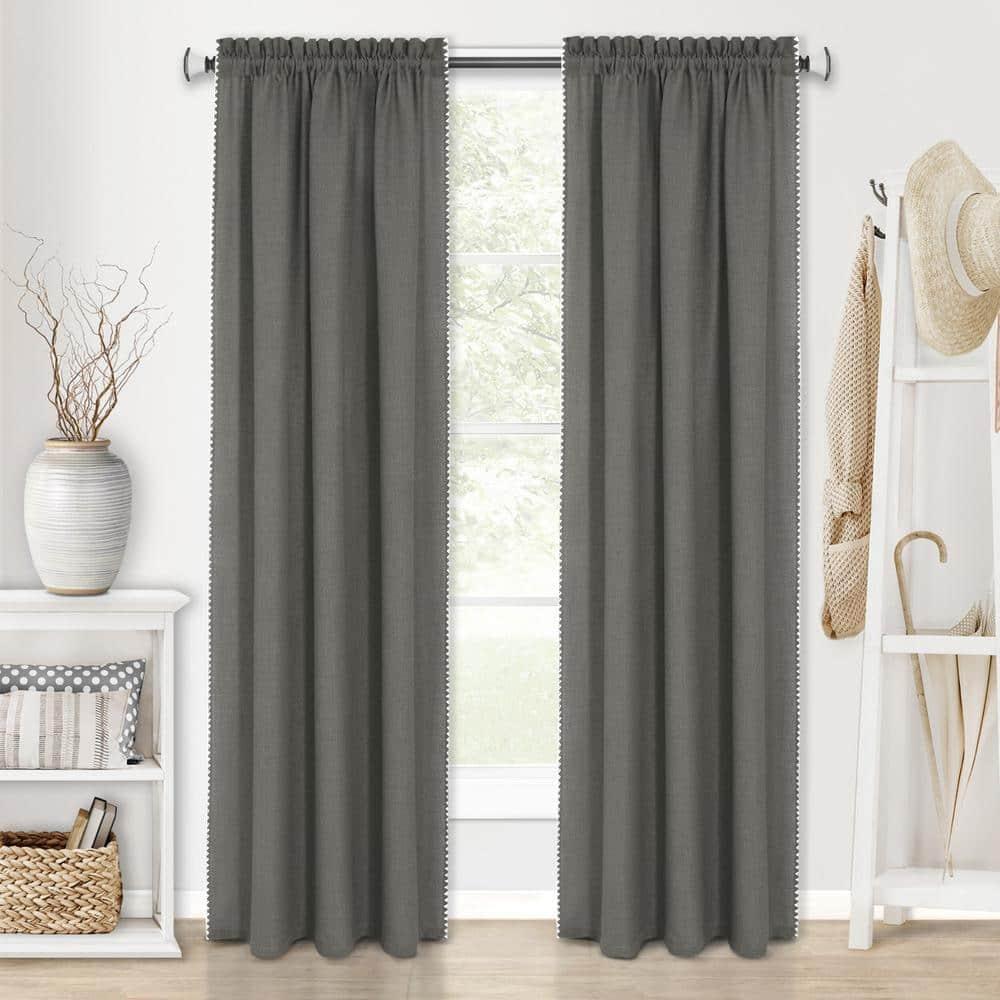 Achim Importing Co Polyester Semi Sheer Curtain Single Panel