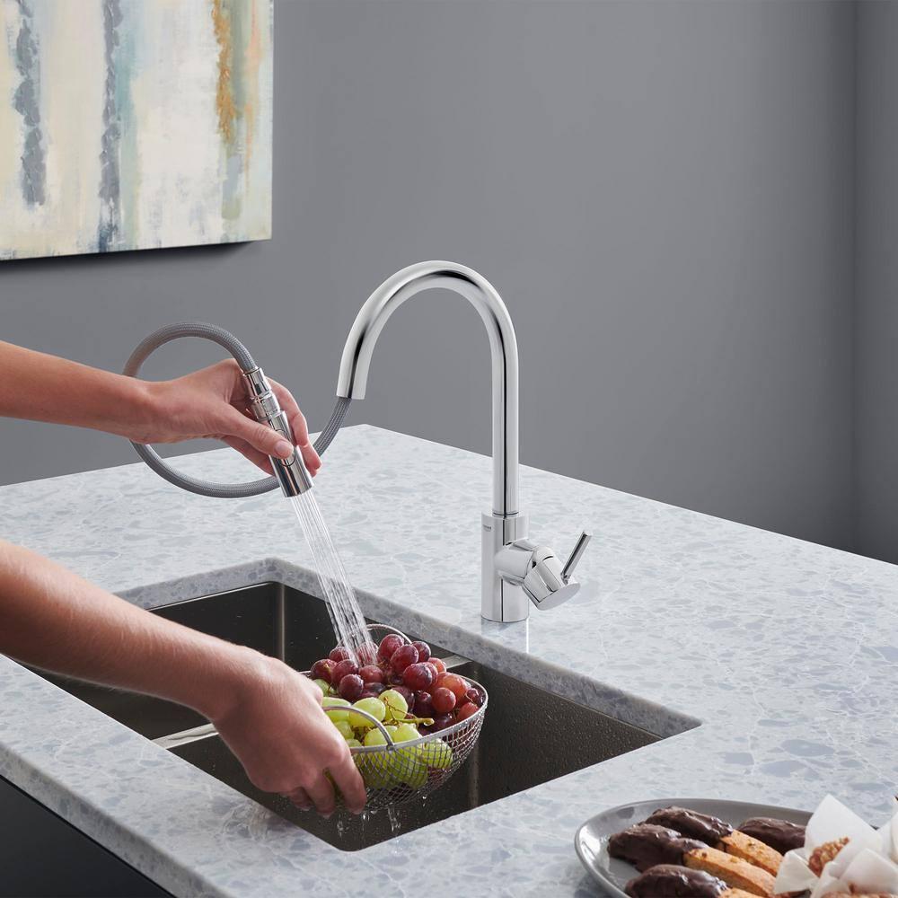 Concetto™ Single Handle Kitchen Faucet with Accessories 1.75 GPM