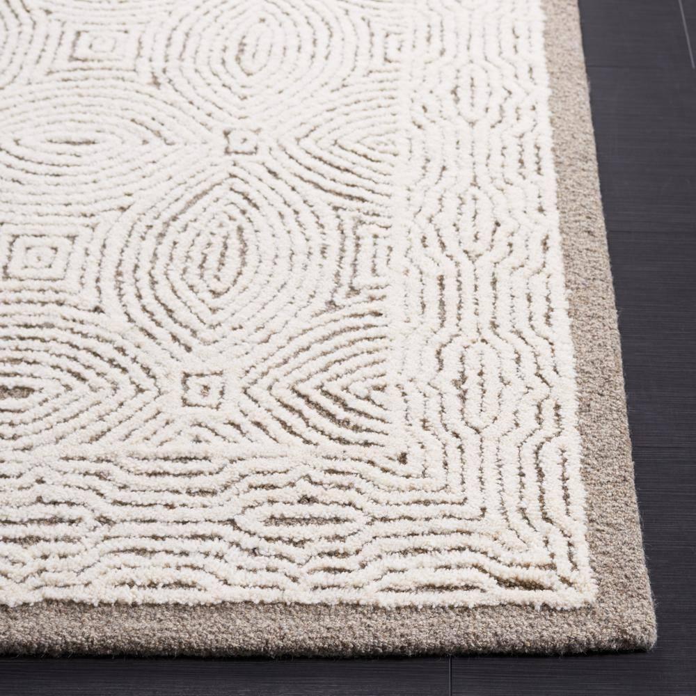 Abstract ABT575 Handmade Indoor Area Rug - Beige/Ivory - 5'x8' - Safavieh