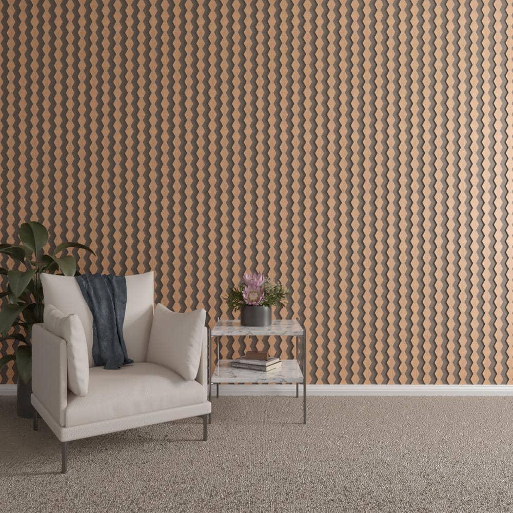 Ekena Millwork Sheyenne Adjustable Wood Decorative Slat Wall Panel Kit
