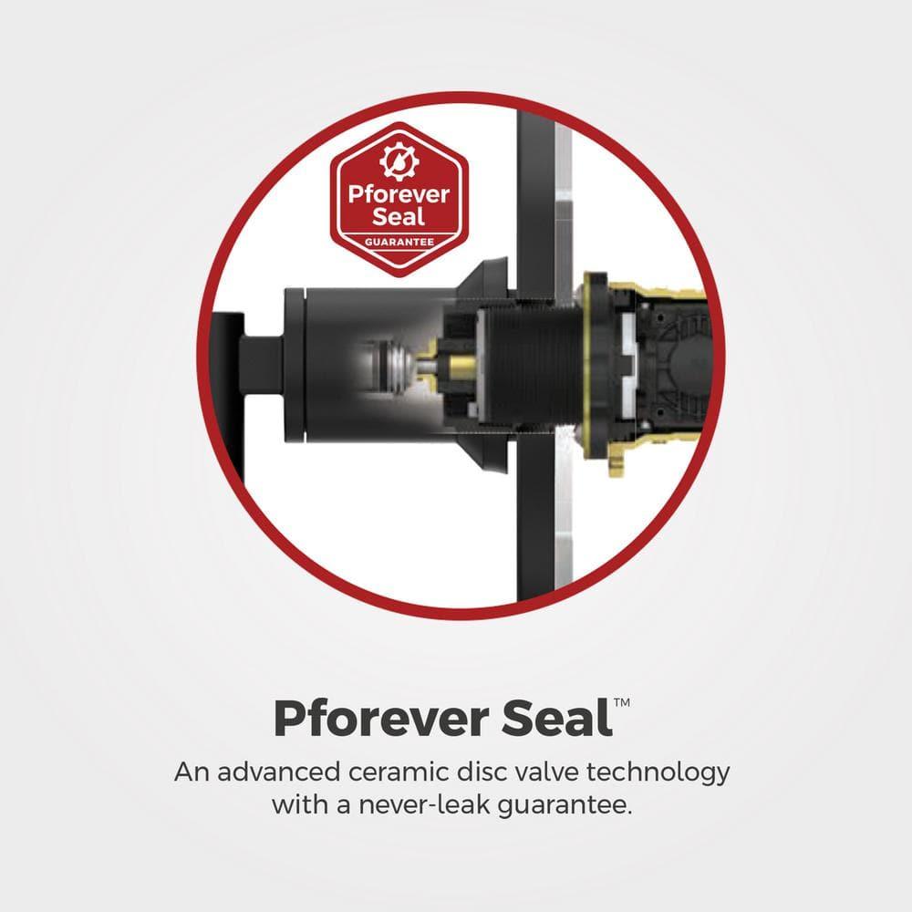 Pfirst Series Shower Only Trim Kit in Brushed Nickel