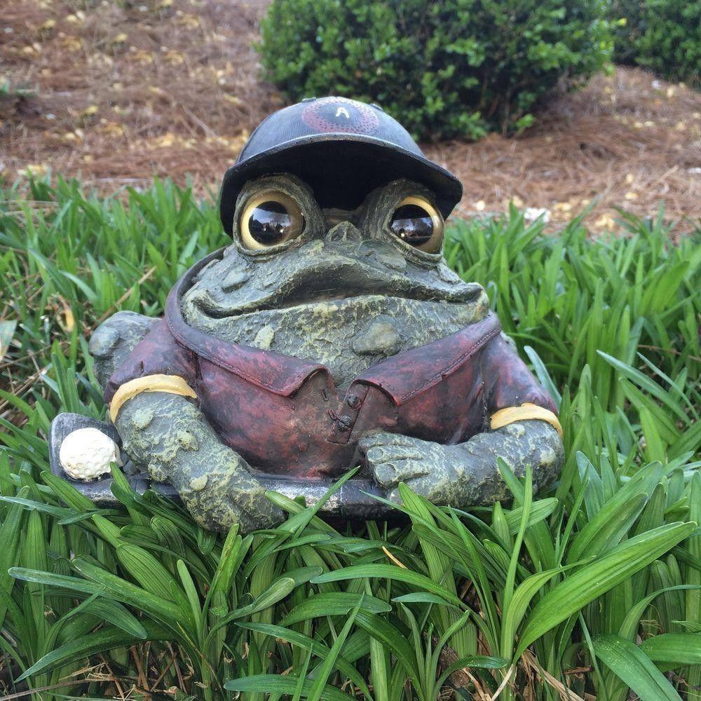 HomeStyles Golfer Character Toad/Frog Garden Statue