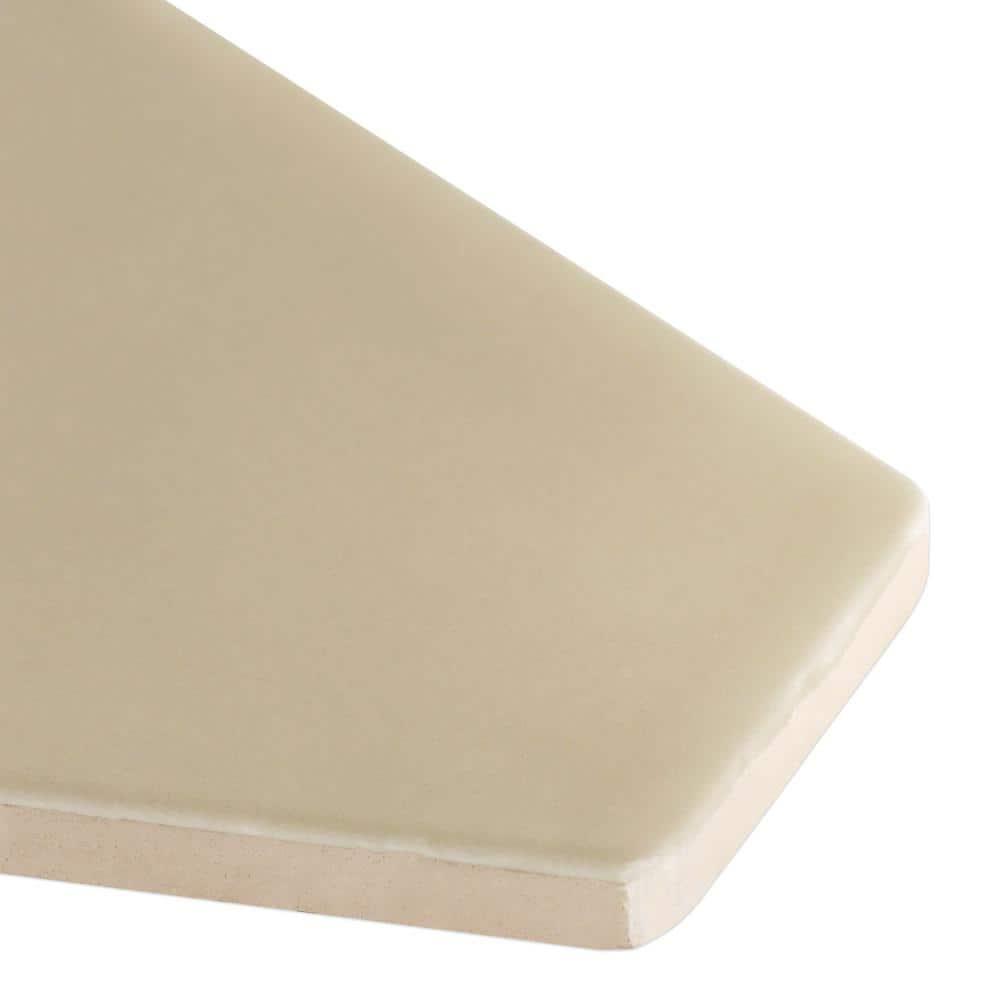 Midland Hexagon 4" x 8" Ceramic Subway Wall Tile (5.38 sq. ft. / box)