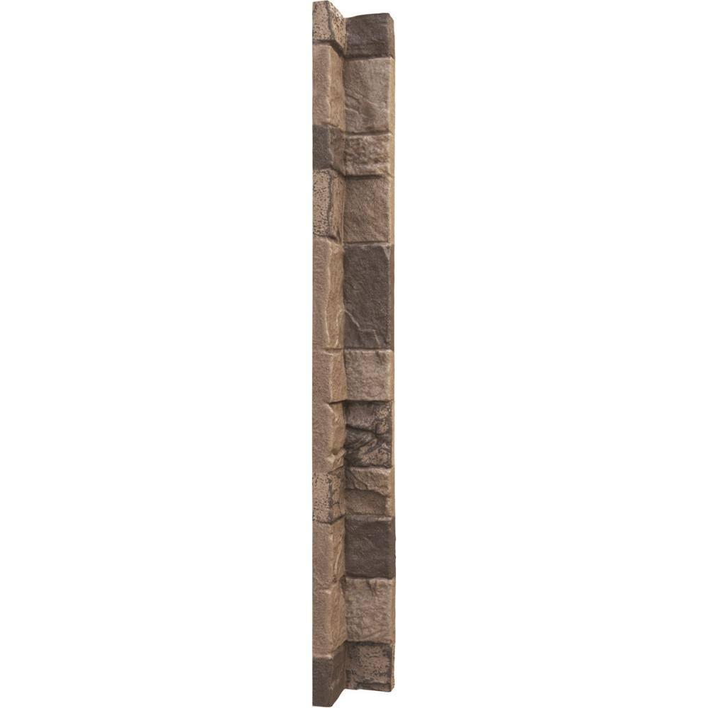 Ekena Millwork Universal Inside Corner for EverStone Faux Stone Siding Panels