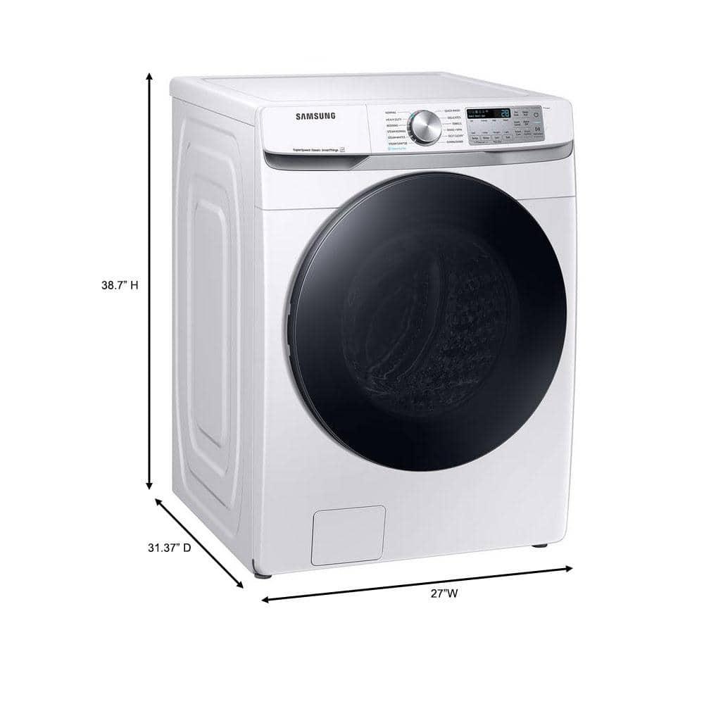 Samsung 4.5 cu. ft. Large Capacity Smart Front Load Washer with Super Speed Wash