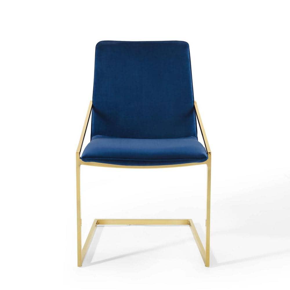 Modway Pitch Performance Velvet Dining Armchair