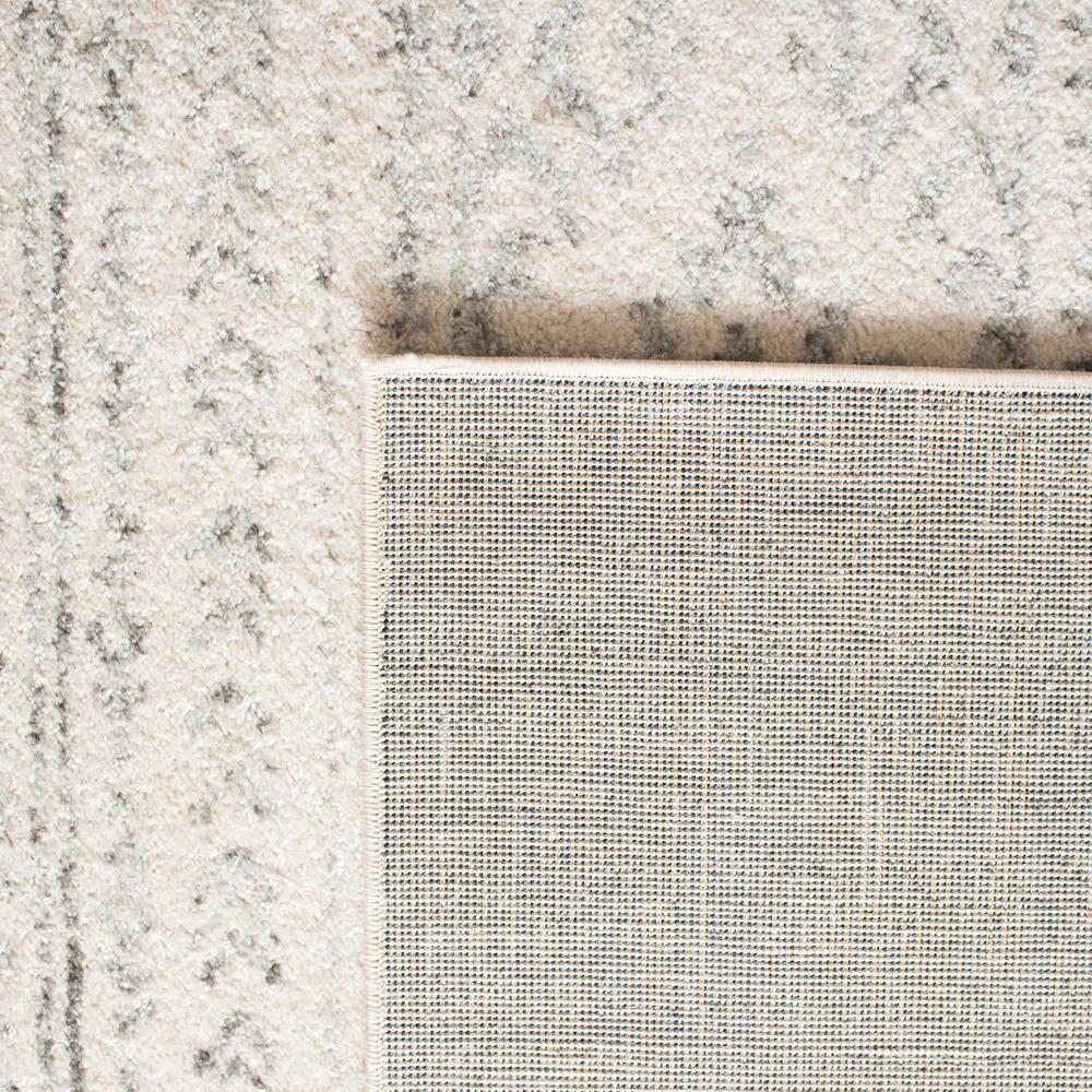 Tulum TUL272 Power Loomed Area Rug - Ivory/Grey - 3' round - Safavieh.