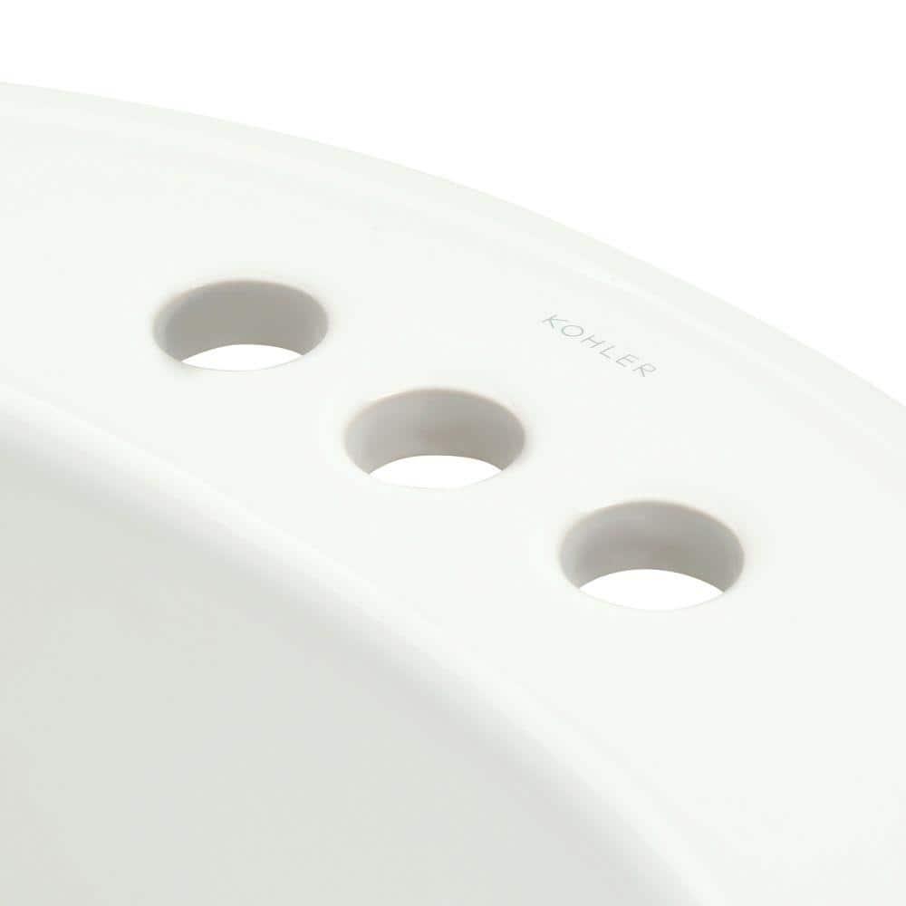 Pennington® Self-Rimming Drop-in Bathroom Sink with 4" Centers