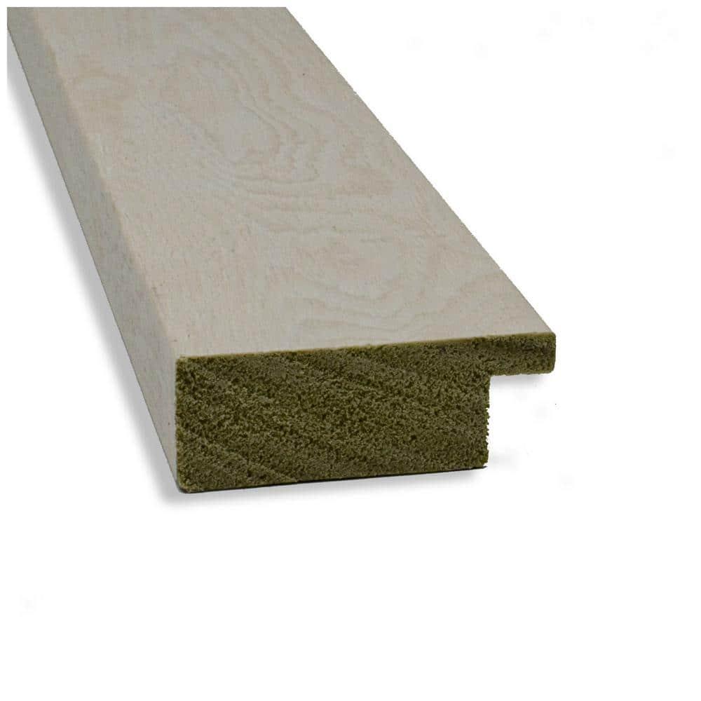 23" x 23" Rustic Plank White Framed Bathroom Vanity Wall Mirror - Amanti Art: Square Polystyrene Frame, Wall Mount