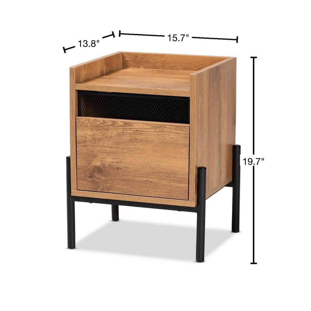 Latitude Run® Tasman End Table with Storage