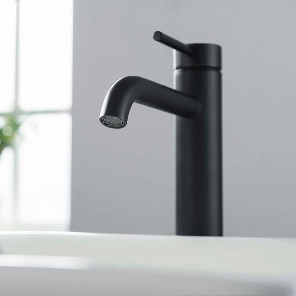 Circular Vessel Sink Faucet Single-handle Bathroom Faucet