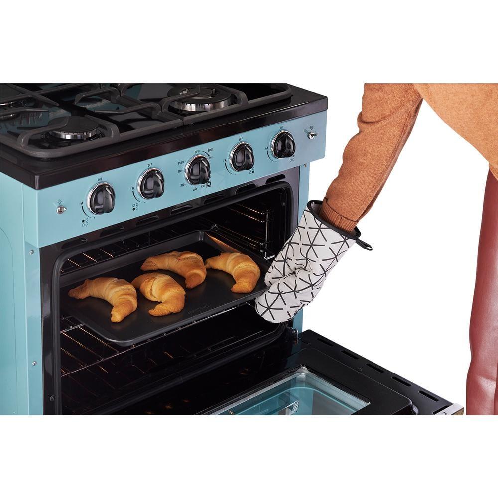 Unique Appliances Classic Retro 30" 4 burner 3.9 cu. ft. Freestanding Gas Range with Convection Oven UGP-30CR T