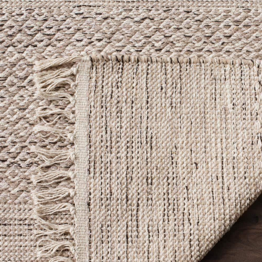 Montauk MTK330 Hand Woven Indoor Area Rug - Ivory/Steel Grey - 8'x10' - Safavieh