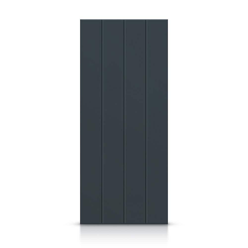 Calhome Hollow Paneled Painted Slab Door