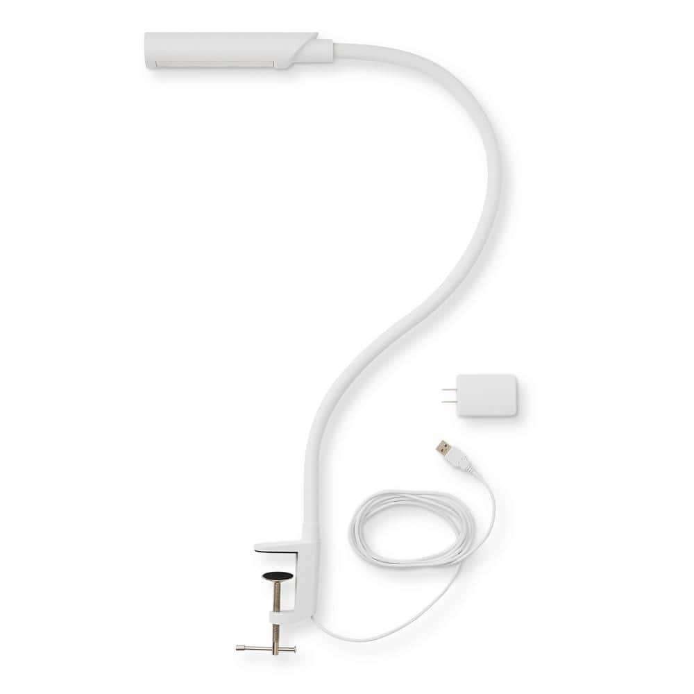 Reliable Corporation Reliable UberLight Flex 3100TL Led Task Light, Clamp, White