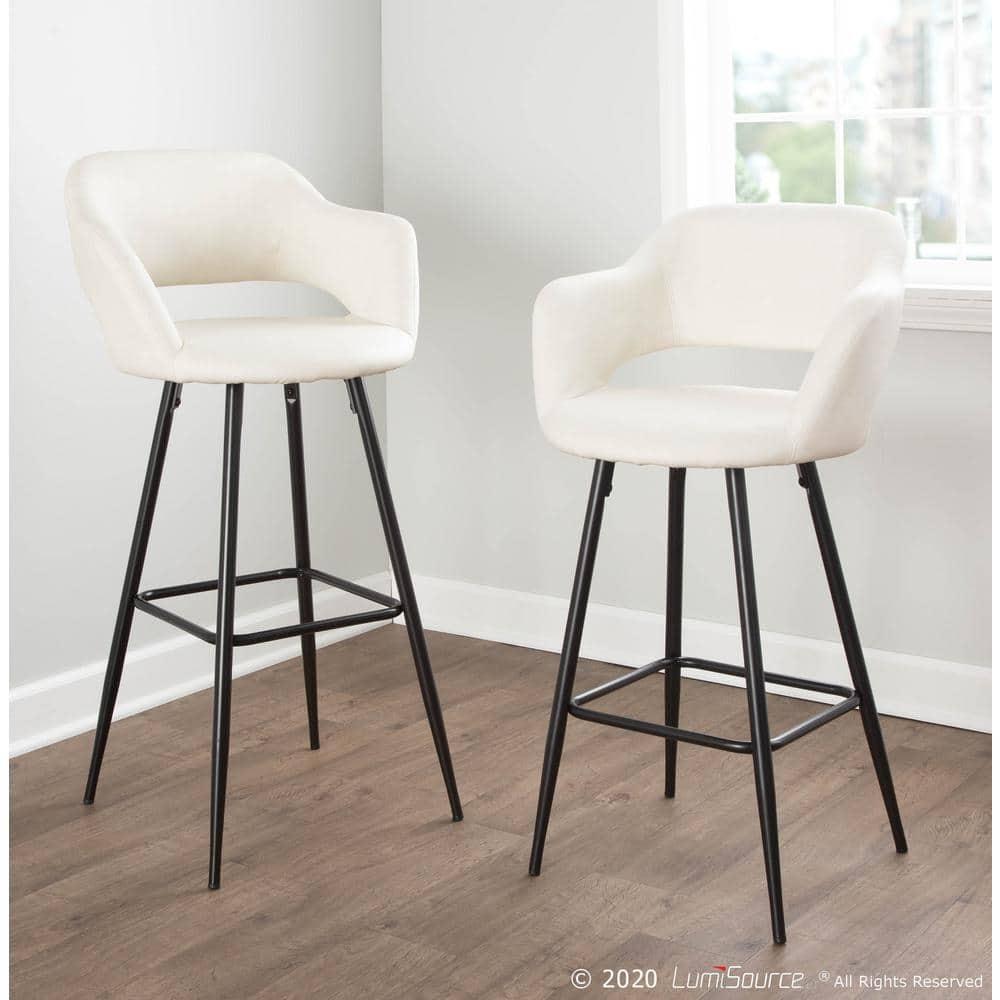 Everly Quinn Margarite Fixed-Height Counter Stool - Set Of 2