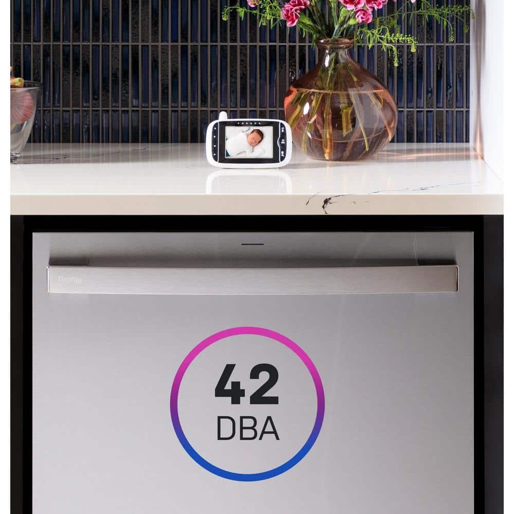 Ge Profile Pdt755s 24" Wide 16 Place Setting Built-In Fingerprint Resistant Top Control