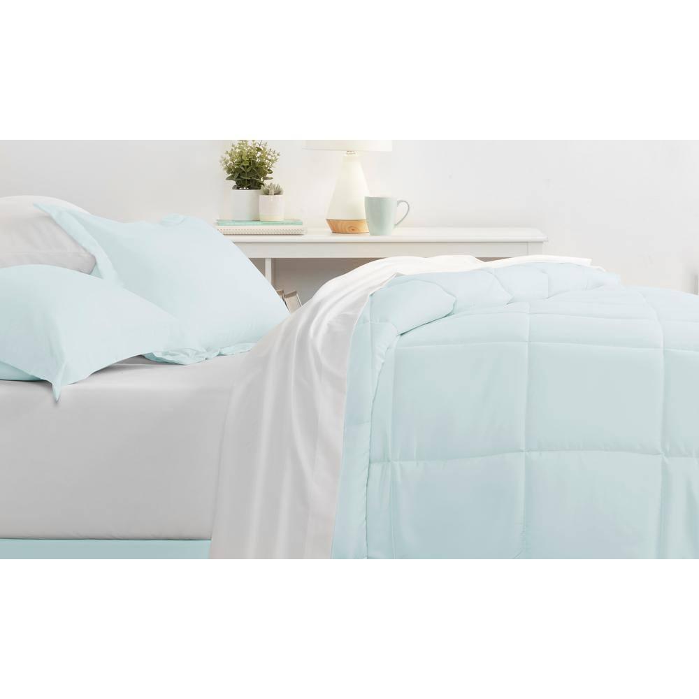 IEnjoy Home Simply Soft Microfiber Complete Bedding Set