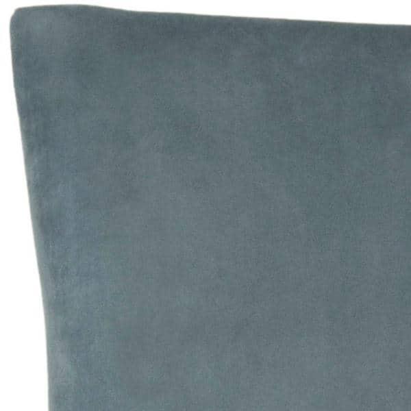Lester 19"H Dining Chair (Set of 2) with Silver Nail Heads - Blue - Safavieh