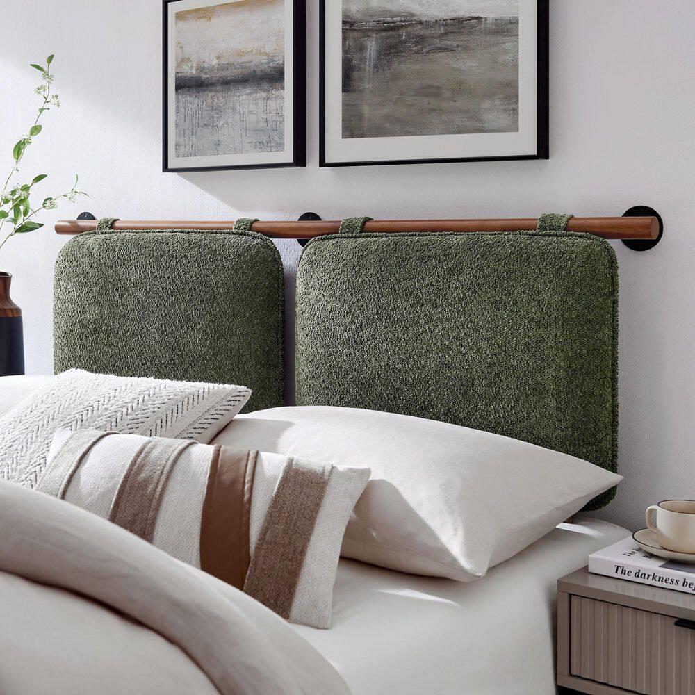 Modway Anela Wall-Mounted Chenille Upholstered Headboard