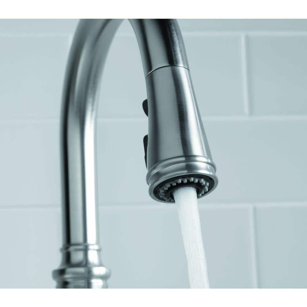 Bellera™ Pull Down Single Handle Kitchen Faucet with Handle and Supply Lines