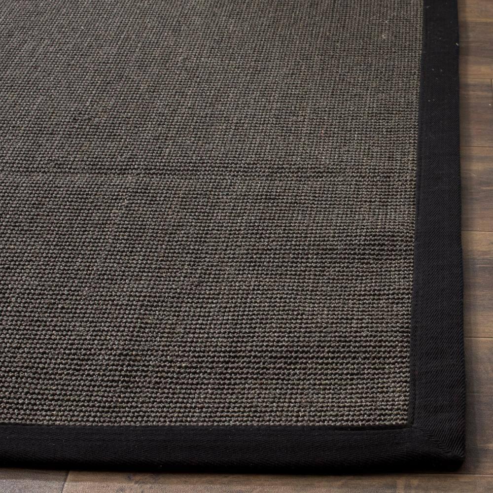 Natural Fiber NF441 Power Loomed Indoor Accent Rug - Charcoal/Charcoal - 3'x5' - Safavieh.