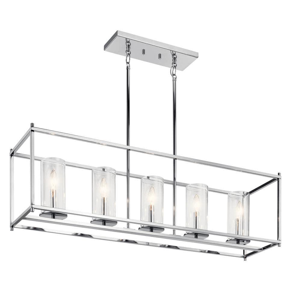 Kichler Lighting Crosby 5 - Light Chandelier in  Chrome