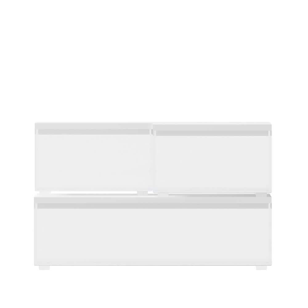 Thomas Martha Stewart 3 Stack and Slide Plastic Tray Office Desktop Organizer Set