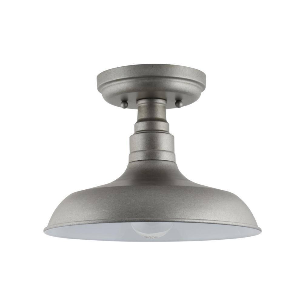 Design House  Kimball Indoor Ceiling Light in Galvanized Paint