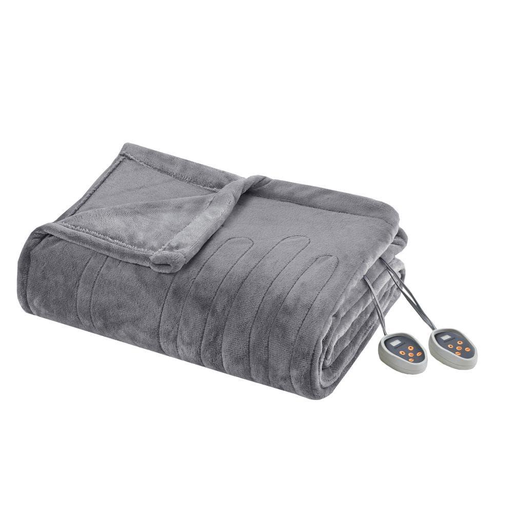 Beautyrest Heated Plush Blanket & Reviews | Wayfair