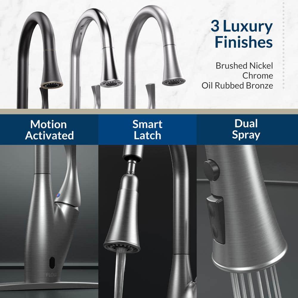 Touchless Pull Down Single Handle Kitchen Faucet