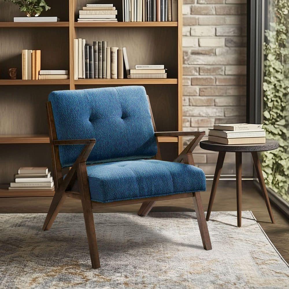 Desi Retro Button Tufted Armchair